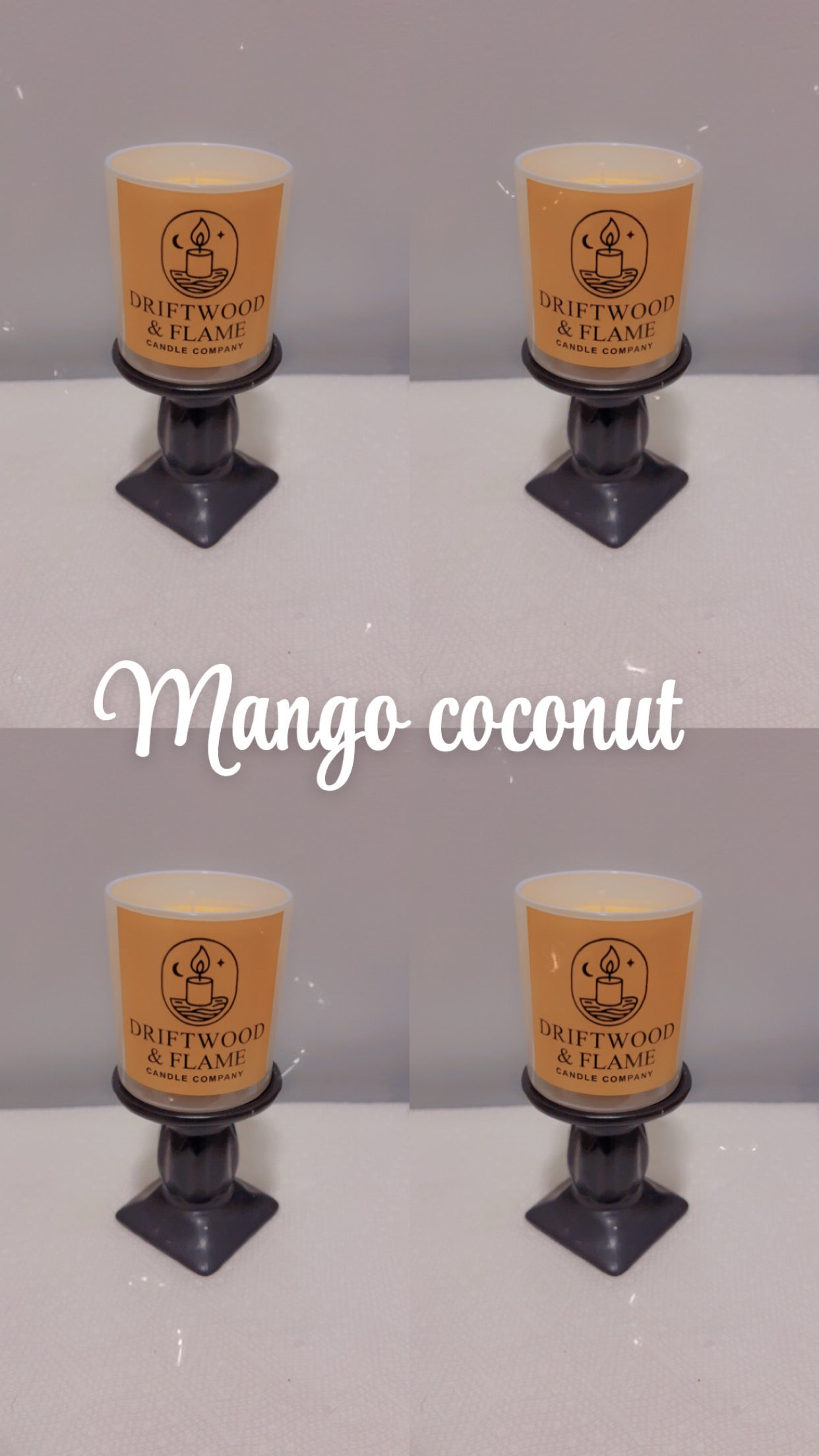 Aroma Mango Coconut Handmade Candle